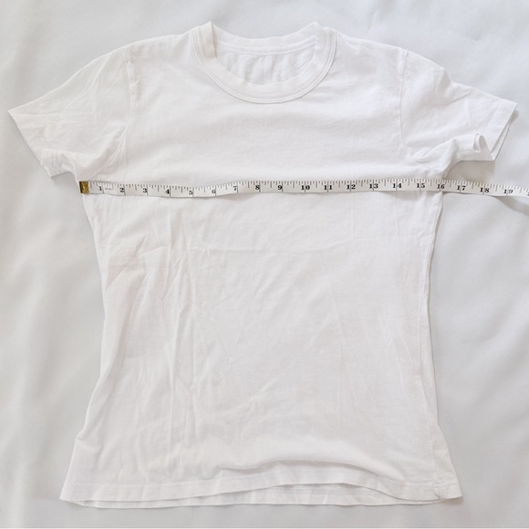 Brandy Melville Basin White Tee - Picture 3 of 4